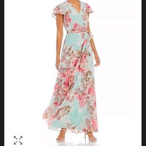 Eliza J floral gown